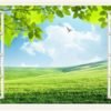 Tranh cửa sổ XL00162 hàng hot mùa hè 2018